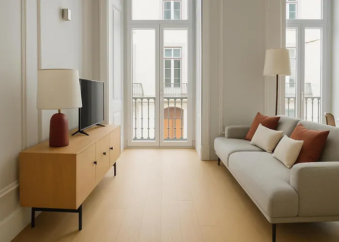 2 Bed Flat With Balcony In *