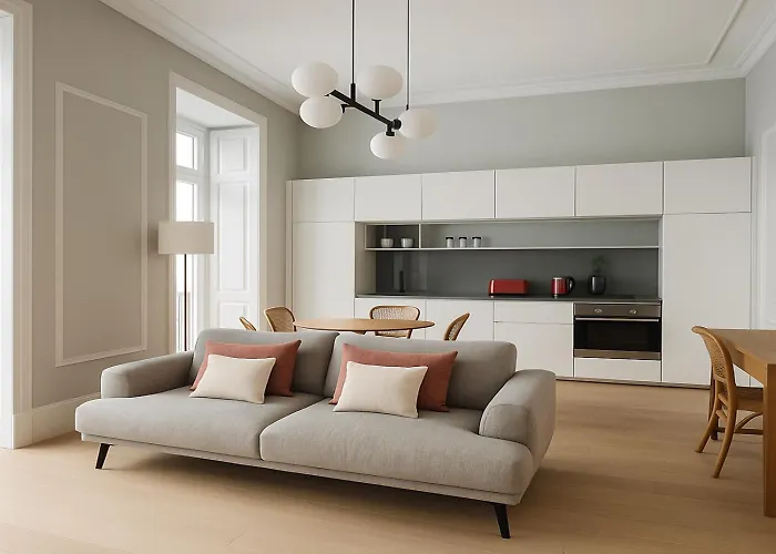 2 Bed Flat With Balcony In * Lisboa